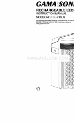 Gama Sonic DL-71 3LS Manuale di istruzioni