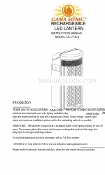 Gama Sonic DL-713LS Manuel d'instruction