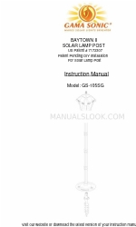 Gama Sonic GS-105B-SG Manual de instrucciones