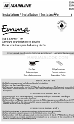 MAINLINE Emma EM411TOLF-CP Installazione