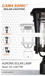 Gama Sonic GS-124B-FPW Manual de instruções