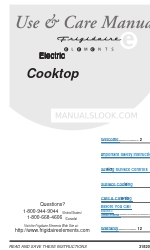 Frigidaire 318200633 사용 및 관리 매뉴얼