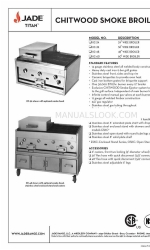 Jade CHITWOOD SMOKE BROILER KC-36 Functies en afmetingen