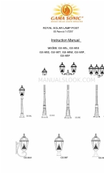 Gama Sonic GS-98D Manuel d'instruction