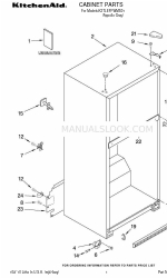 KitchenAid K2TLEFFWMS01 부품 목록