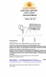 Gama Sonic GS-150 Manuel d'instruction