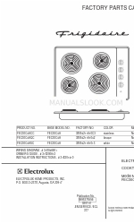 Frigidaire FEC30C4AQC パーツカタログ