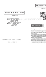 MAINSPRING ASTRONOMY Handbuch