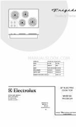 Frigidaire FEC32C4AC1 Каталог запчастин