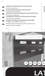 DEA SYSTEM LATO 220NETC Operating Instructions And Warnings