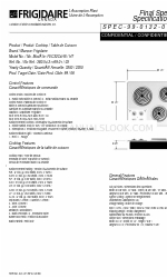 Frigidaire FEC32C4HT Технічні характеристики