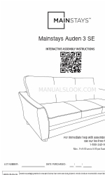 Mainstays Auden 3 SE Инструкция по сборке Руководство