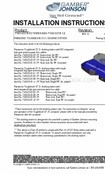 Gamber Johnson 7160-0318-01-P Manuel d'instructions d'installation