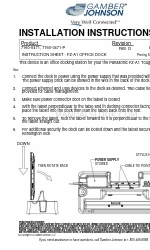 Gamber Johnson 7160-0471 Instrukcje instalacji