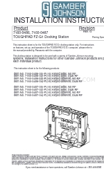 Gamber Johnson 7160-0486-00-E Petunjuk Instalasi