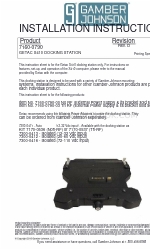 Gamber Johnson 7160-0790 Installation Instructions Manual