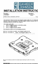 Gamber Johnson 7160-0883-00 Instructions d'installation