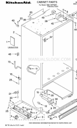 KitchenAid KBLC36FMS01 パーツリスト