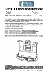 Gamber Johnson 7160-0907-00 Installation Instructions Manual