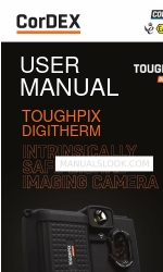 Cordex TOUGHPIX DIGITHERM Manual do utilizador