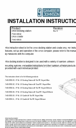 Gamber Johnson CF20 Instrukcje instalacji i instrukcja obsługi