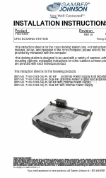 Gamber Johnson CF53 Manuale di istruzioni per l'installazione