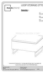 Mainstays MS17-D4-1007-07 Montaj Talimatları Kılavuzu