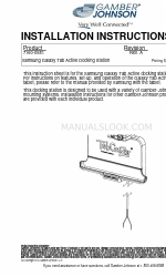 Gamber Johnson Tab Cruzer 7160-0581 Installation Instructions Manual