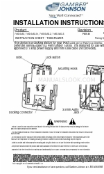 Gamber Johnson TabCruzer Instrucciones de instalación