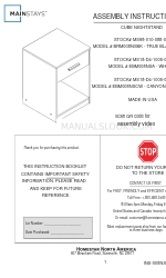 Mainstays MS18-D4-1005-05 Инструкция по сборке Руководство