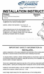 Gamber Johnson 7160-0248-01 Manual de instruções de instalação