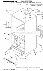 KitchenAid KBLS22EVMS1 Lista de piezas