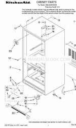 KitchenAid KBLS22KVSS00 Onderdelenlijst