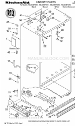 KitchenAid KBLS36FKB01 Daftar Bagian