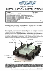 Gamber Johnson Notepad V-LT Instructions d'installation