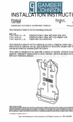 Gamber Johnson 7160-1625 Instrucciones de instalación