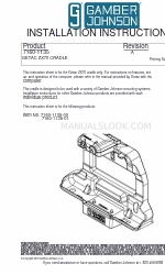 Gamber Johnson Getac ZX70 Інструкція з монтажу