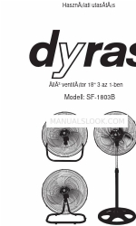 dyras SF-1803B Manuel d'instruction