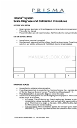 Gambro Prisma System Calibration Instruction