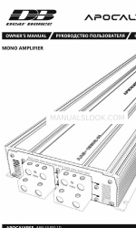 Deaf Bonce Apocalypse AAB-19 800.1D Owner's Manual