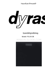 dyras PS-2013B Manual de instruções