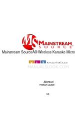 MAINSTREAM SOURCE MS-001 Manuel