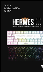 GAMDIAS HERMES E3 Manual de instalação rápida