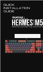 GAMDIAS HERMES M5A クイック・インストール・マニュアル