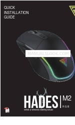 GAMDIAS HADES M2 Quick Installation Manual