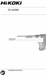 HIKOKI DH 36DMA Manuale di istruzioni per la movimentazione