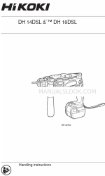 HIKOKI DH14DSL Manual Petunjuk Penanganan