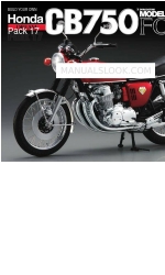 Deagostini MODEL SPACE Honda CB750 FOUR Manuel d'assemblage