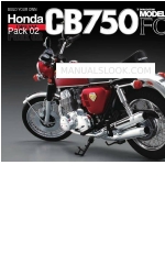 Deagostini MODEL SPACE Honda CB750 FOUR Manuel d'assemblage