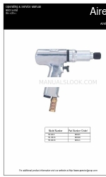 Airetool 720 Series Manual de operação e serviço